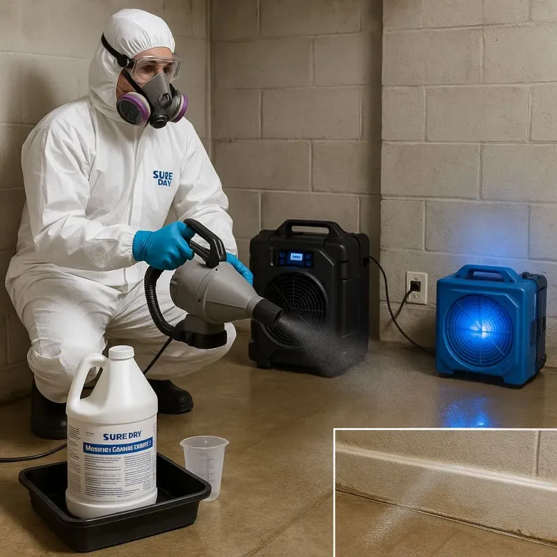 Sanitization and Odor Removal process in Mulberry, IN