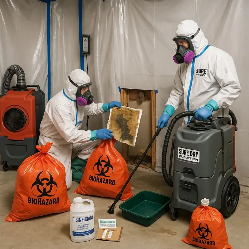 Contaminated Water Handling Protocols process in Mulberry, IN